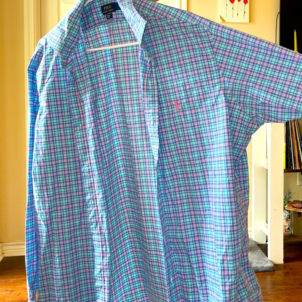 POLO RALPH LAUREN XL DRESS SHIRT
